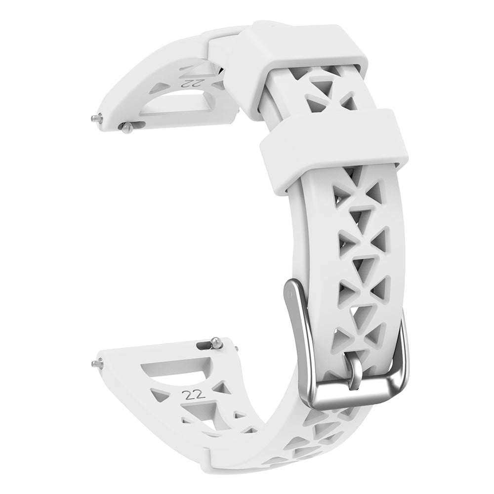 For Samsung Galaxy Watch3 45mm Gear S3 Huawei Watch GT 3 Pro Tower Design Silicone 22mm Wrist Band Watch Strap For Samsung Galaxy Watch3 45mm Gear S3 Huawei Watch GT 3 Pro Tower Design Silicone 22mm Wrist Band Watch Strap
